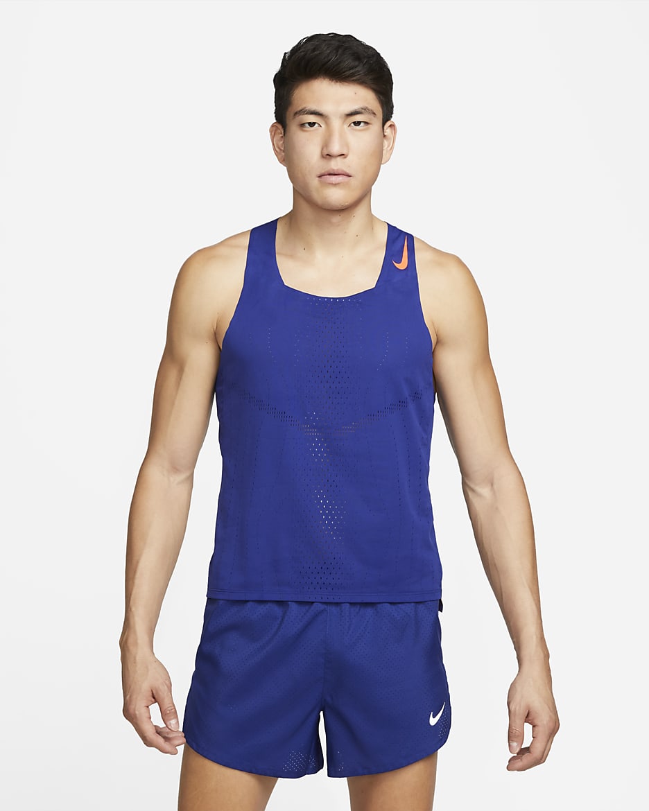 Nike men's aeroswift singlet hotsell